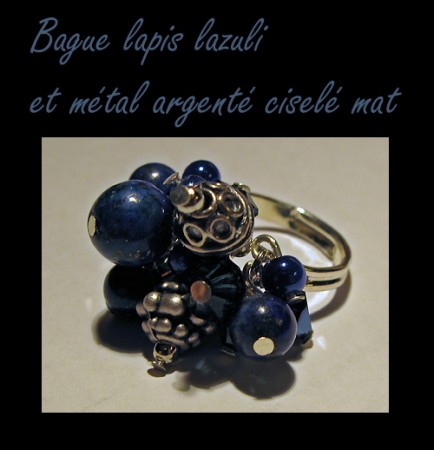 79 - Bague lapis lazuli