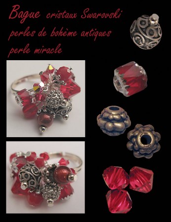 87 - Bague rouge