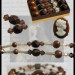 70 - Bracelet camée chocolat